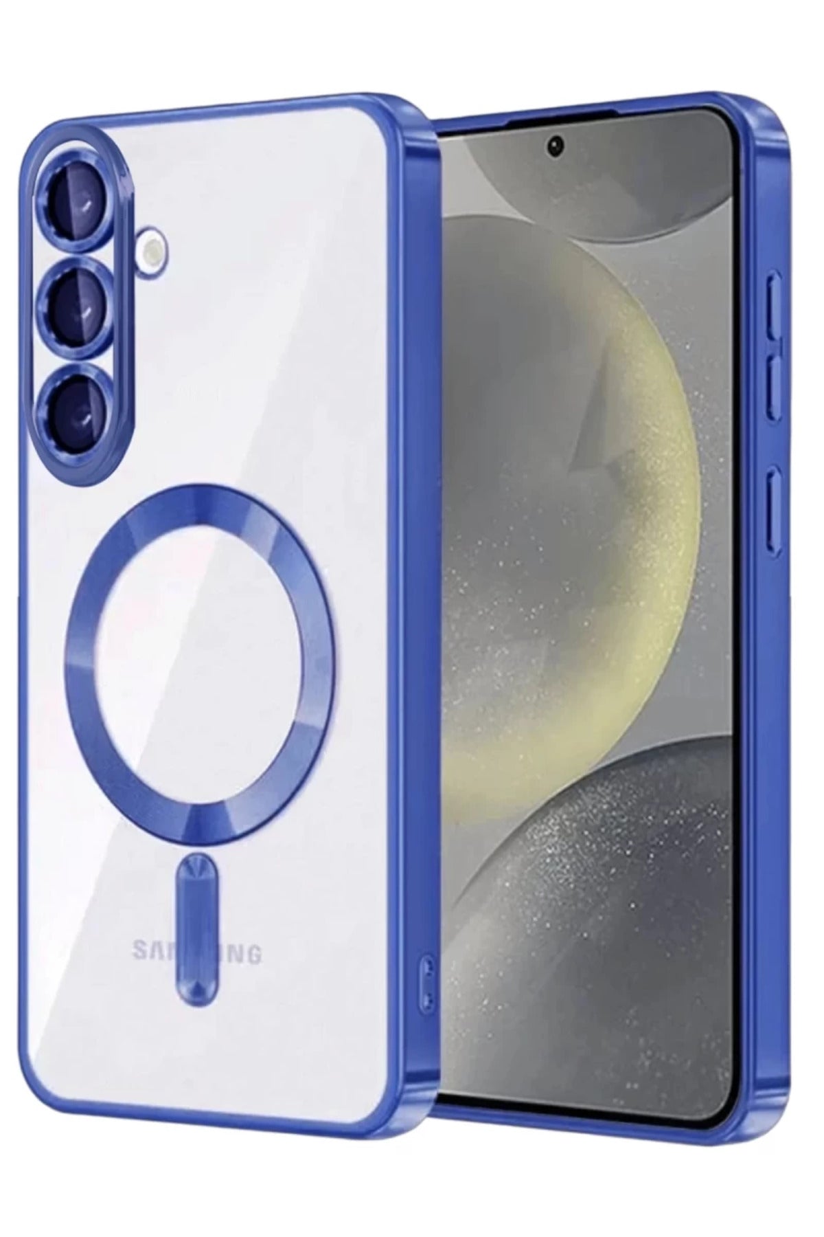 Samsung Galaxy S26 Uyumlu Kross Magneticsafe Kapak - Lacivert