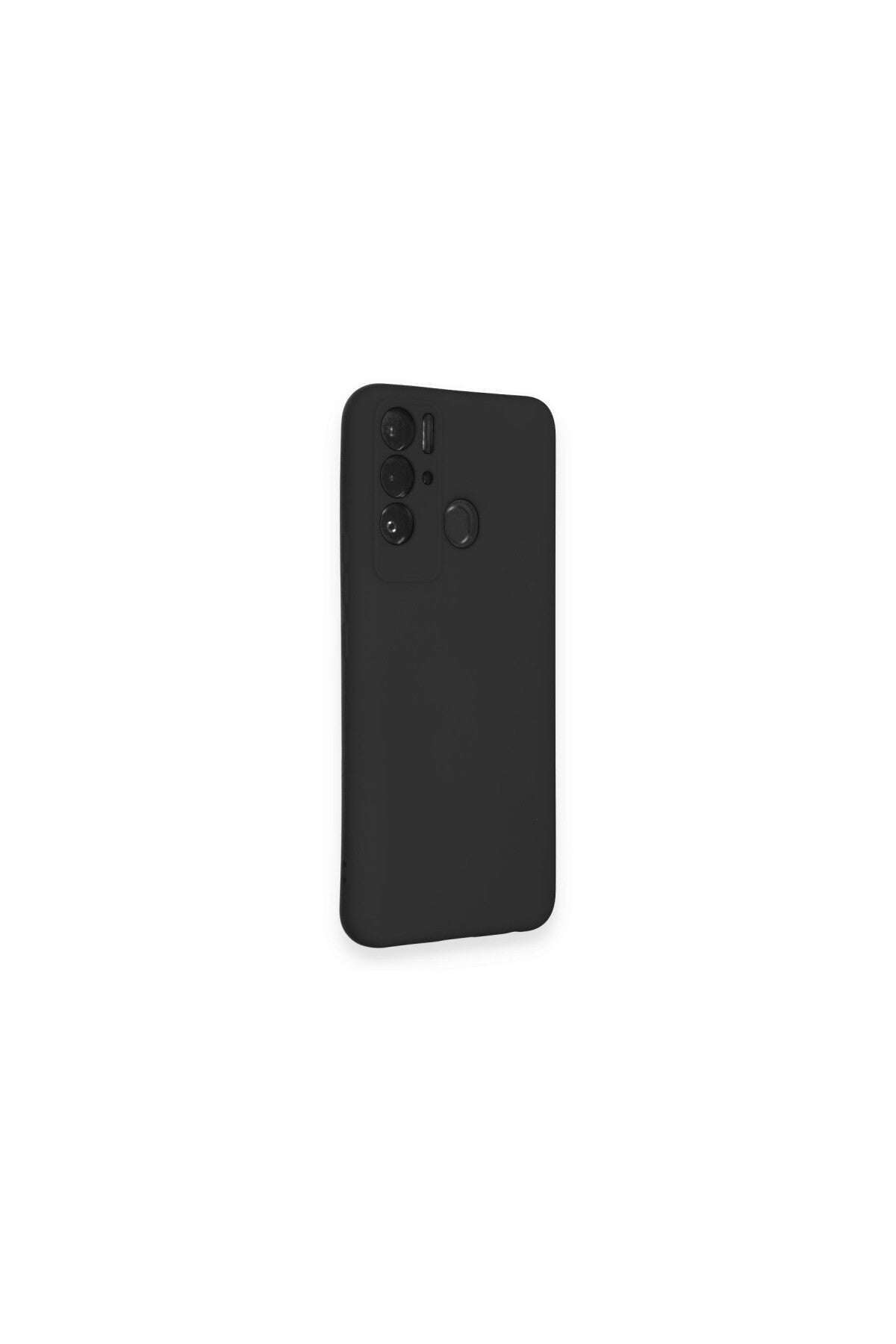 Tecno Pova Neo Kılıf Nano içi Kadife Silikon - Siyah