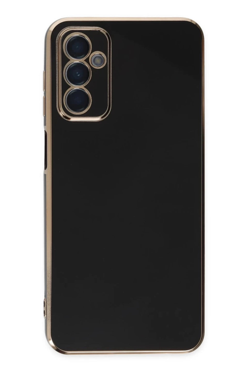 Samsung Galaxy M23 Uyumlu Kılıf Volet Silikon - Siyah