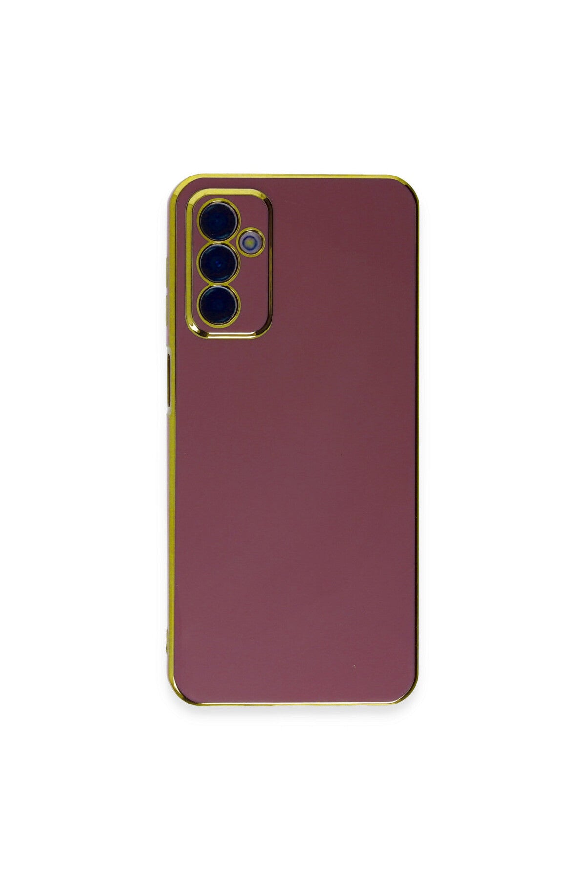 Samsung Galaxy M23 Uyumlu Kılıf Volet Silikon - Kırmızı