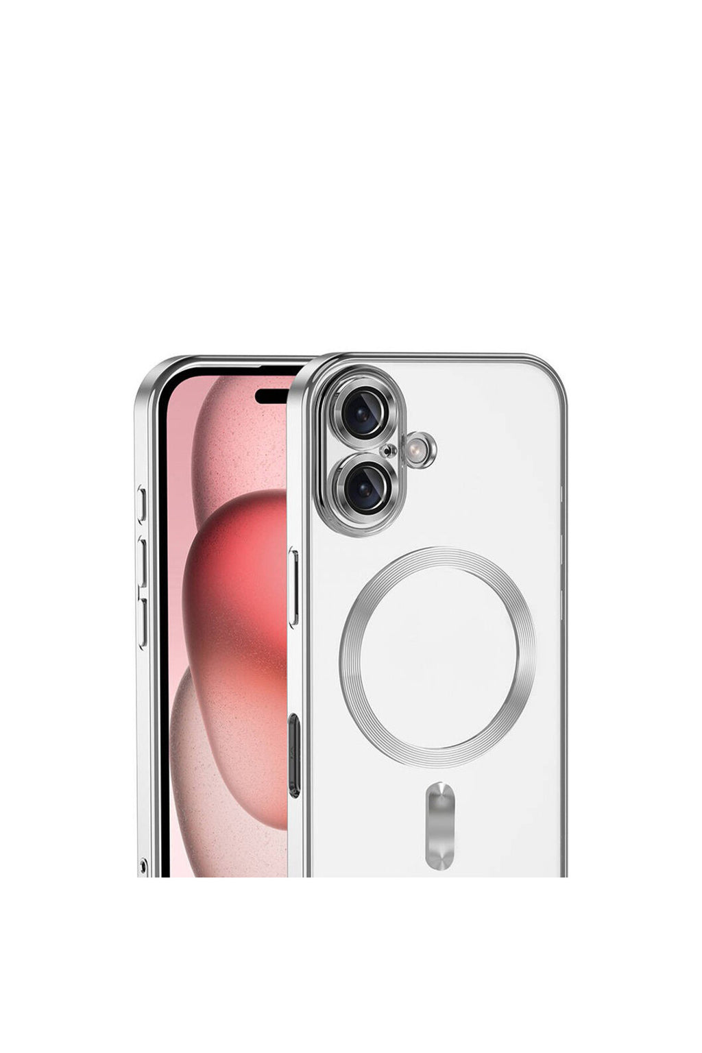 Apple iPhone 17 Uyumlu Kross Magneticsafe Kapak - Gümüş