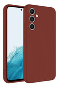 Samsung Galaxy A16 5G Uyumlu Kılıf First Silikon - Bordo