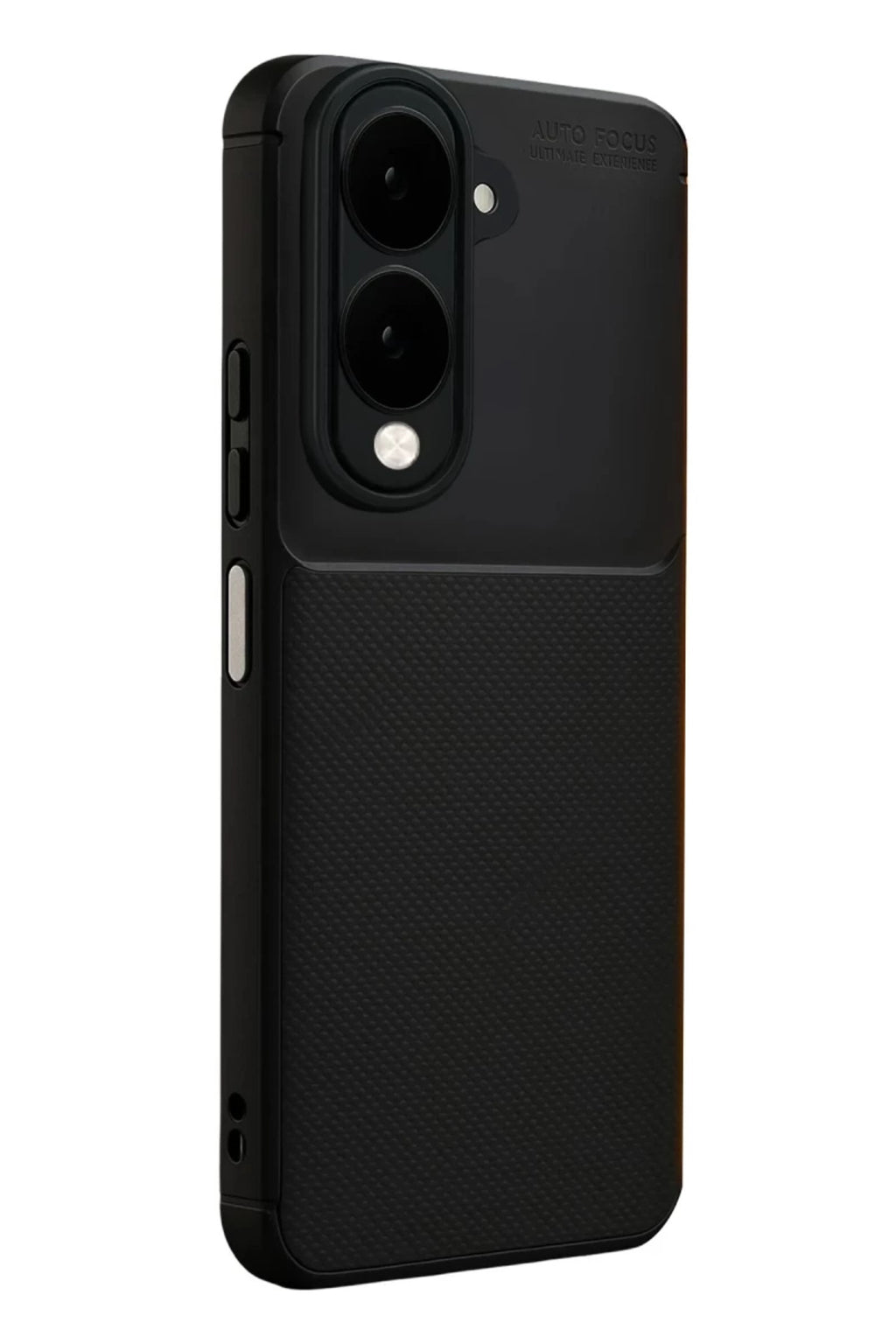 Vivo Y29S Uyumlu Auto Focus Karbon Kapak - Siyah
