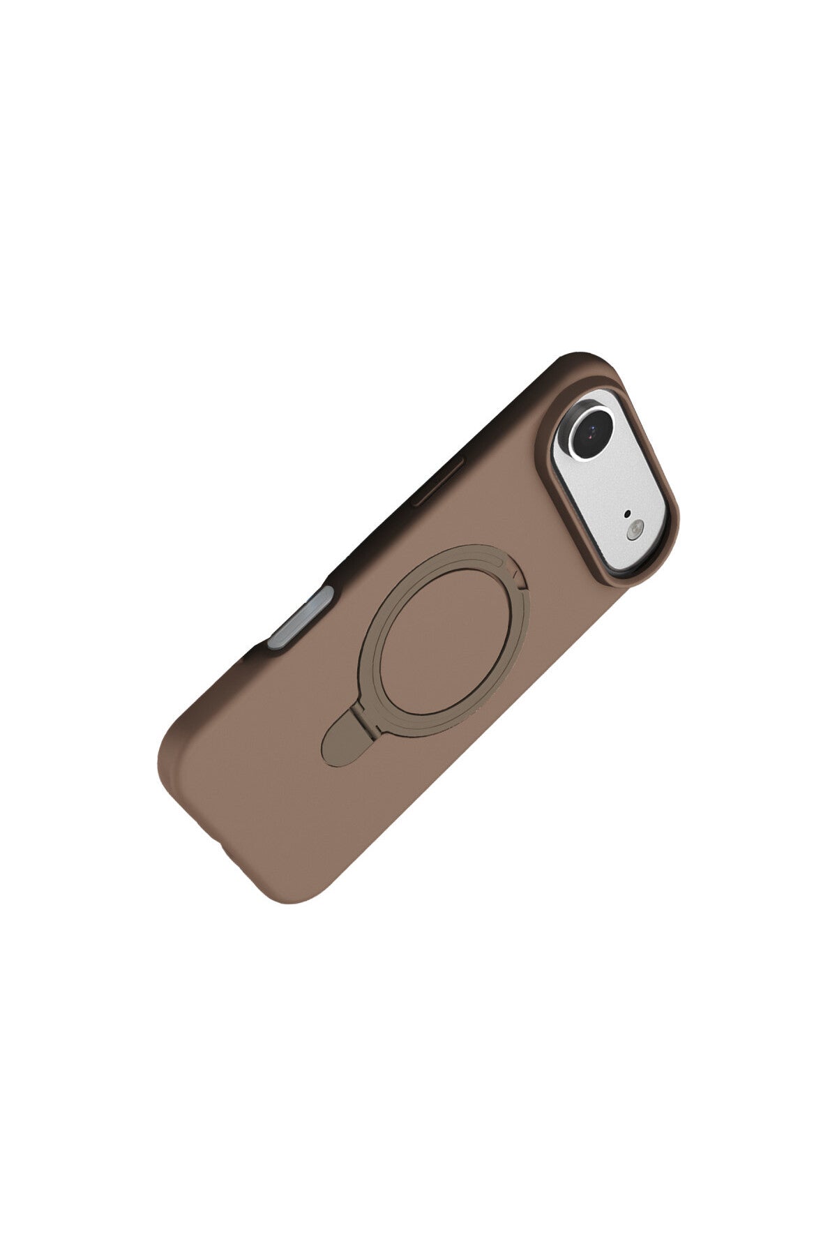 Apple iPhone 17 Air Uyumlu Regal Magsafe Standlı Kapak - Çöl Titanyum