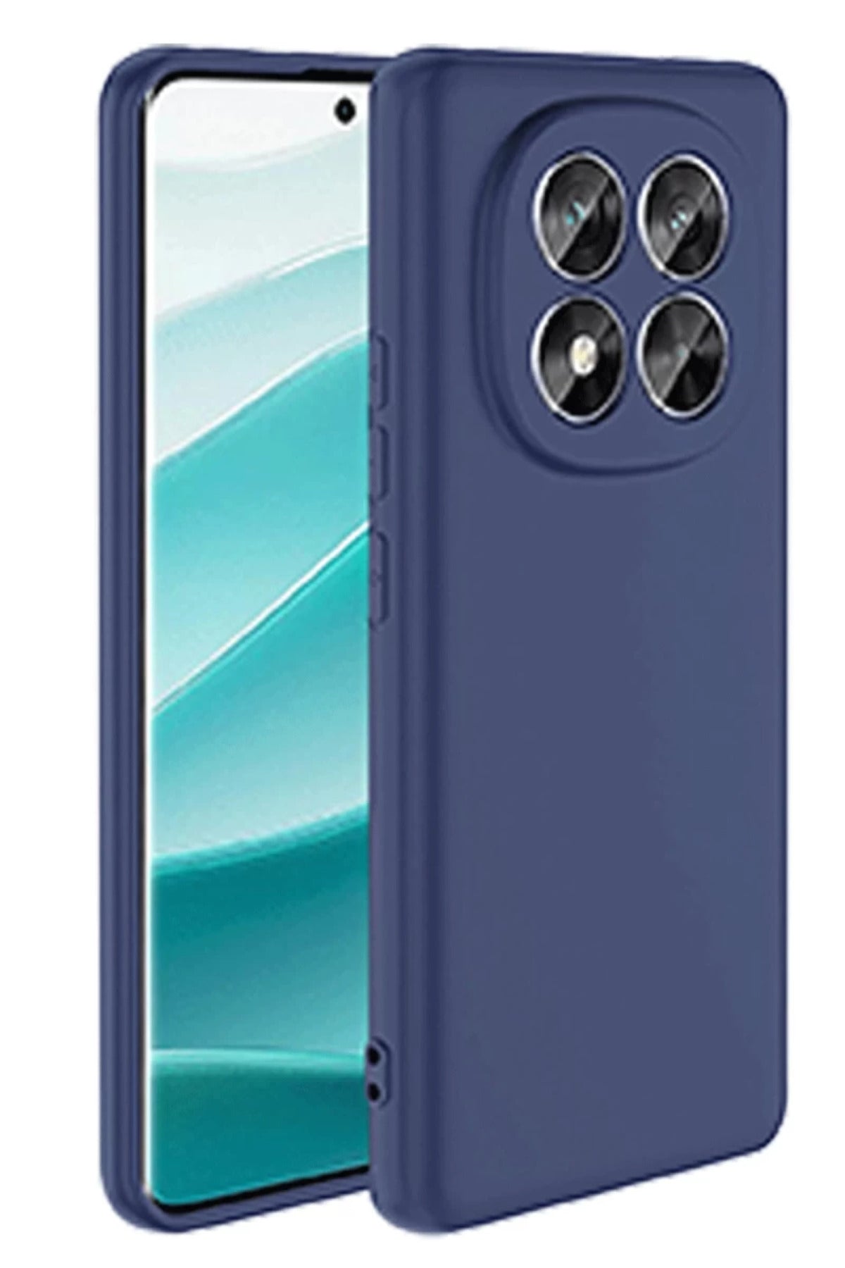 Xiaomi Redmi Note 14 Pro 5G Uyumlu Kılıf First Silikon - Lacivert