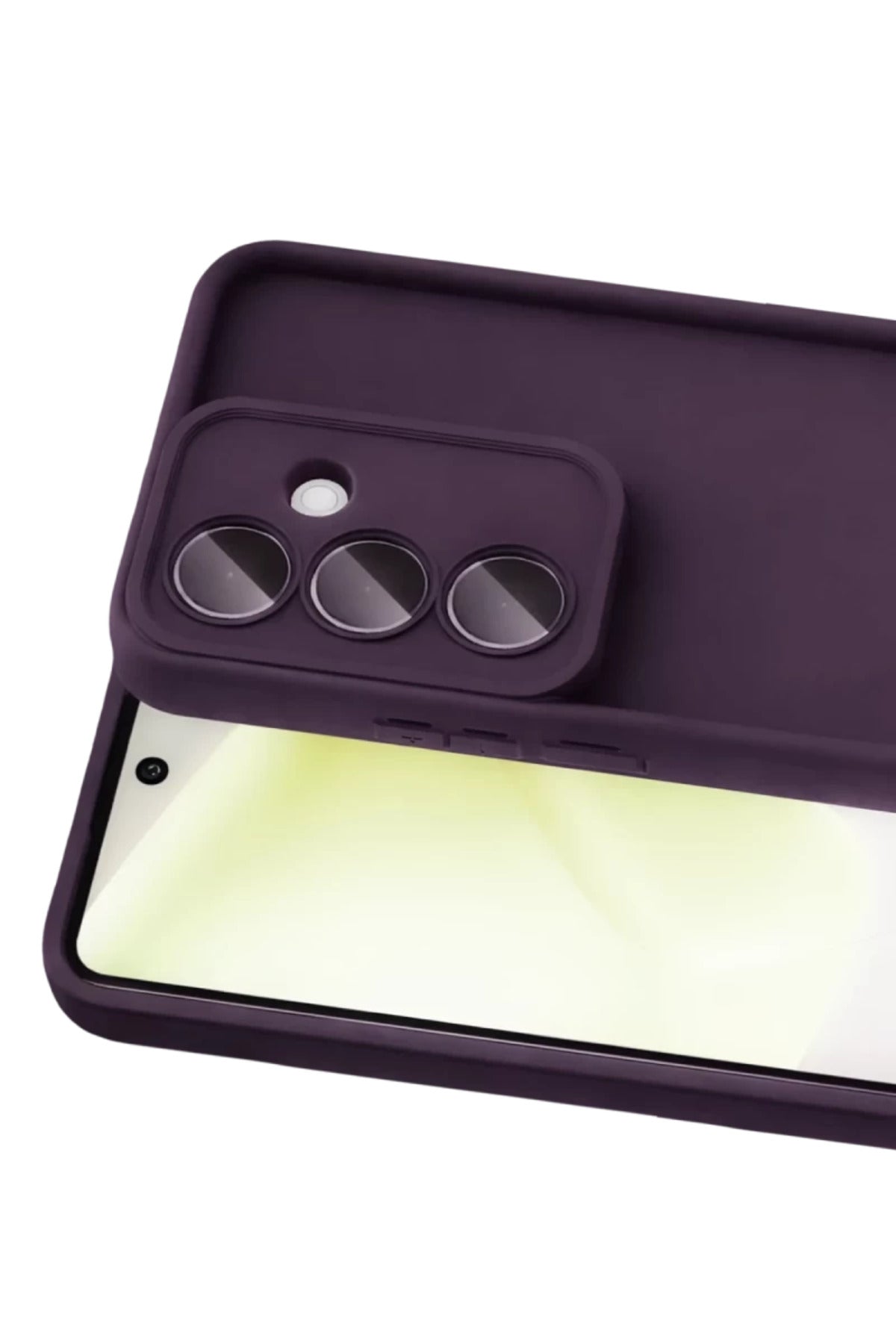Samsung Galaxy A57 5G Uyumlu Viera Silikon - Mürdüm