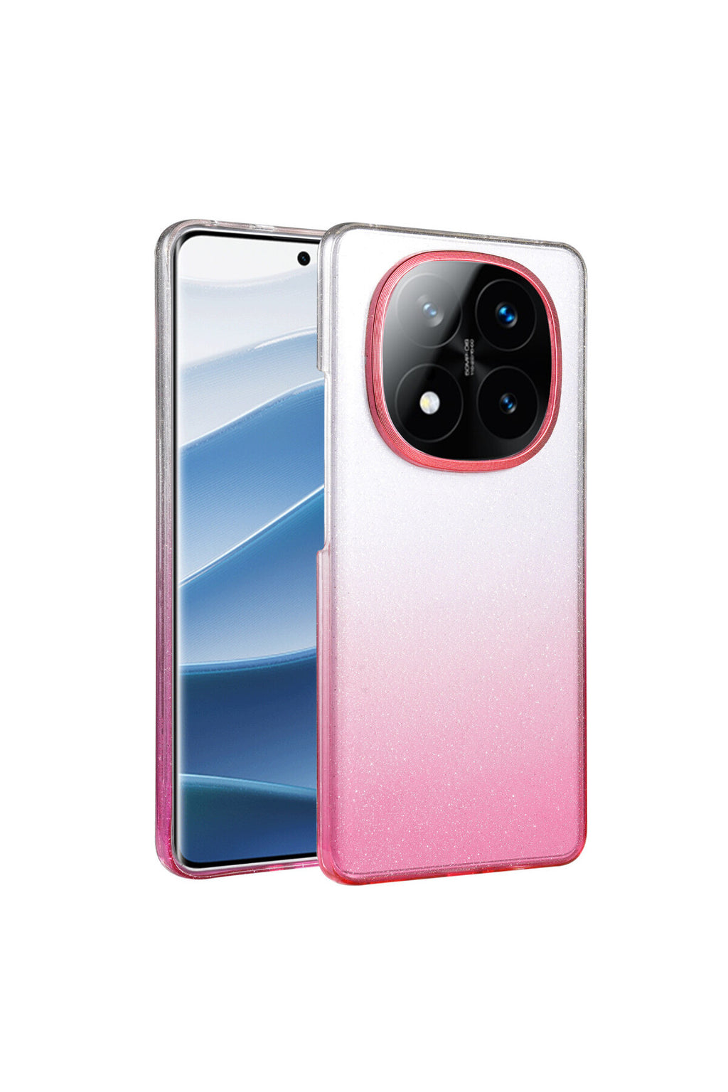 Xiaomi Redmi Note 14 Pro 5G Uyumlu Glossy Kapak - Pembe