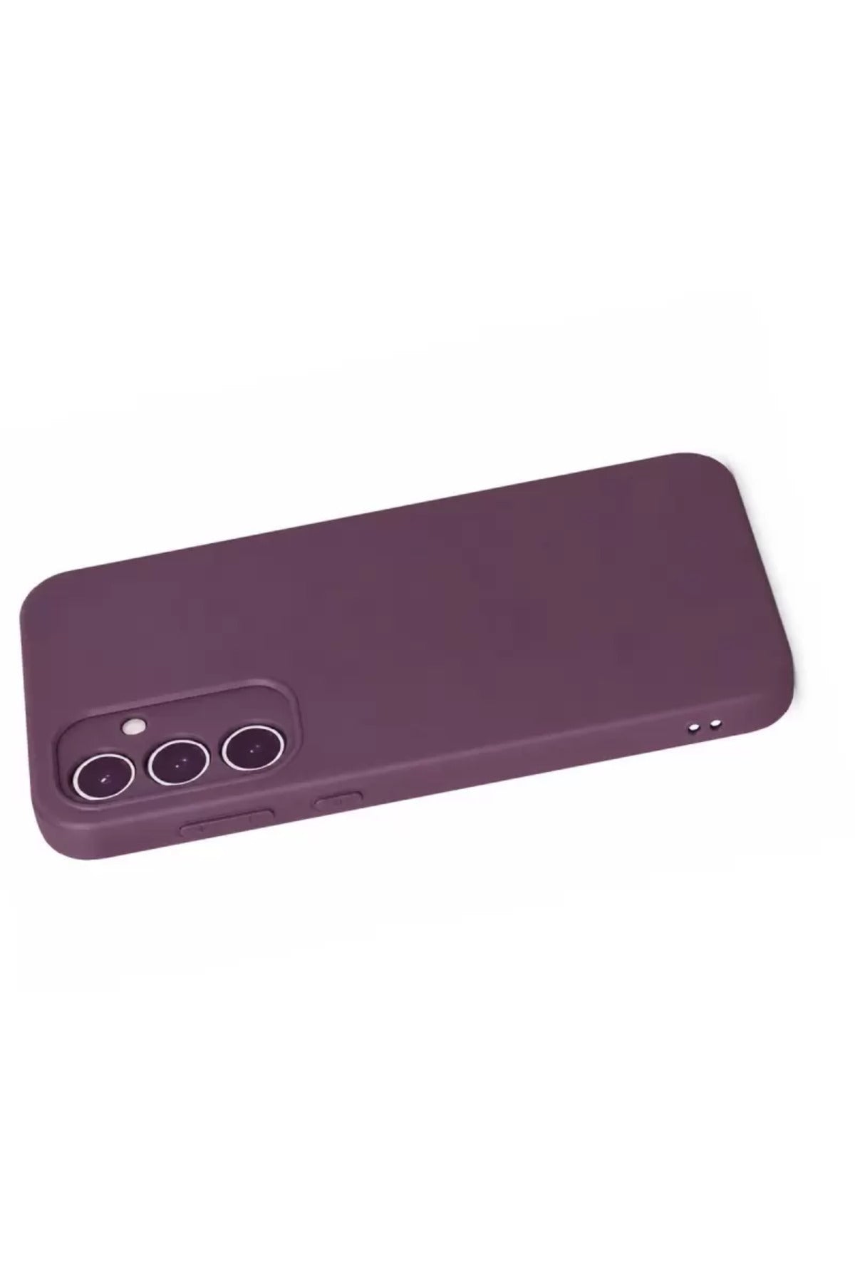 Samsung Galaxy A35 5G Uyumlu Kılıf First Silikon - Mürdüm