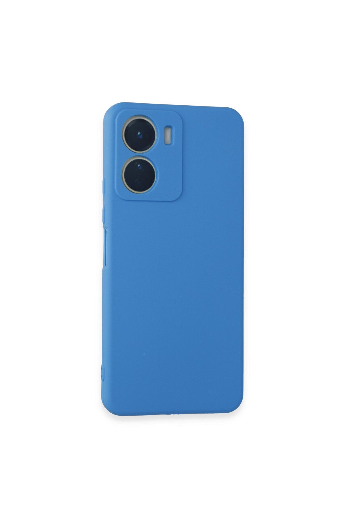 Vivo Y16 Uyumlu Kılıf First Silikon - Mavi