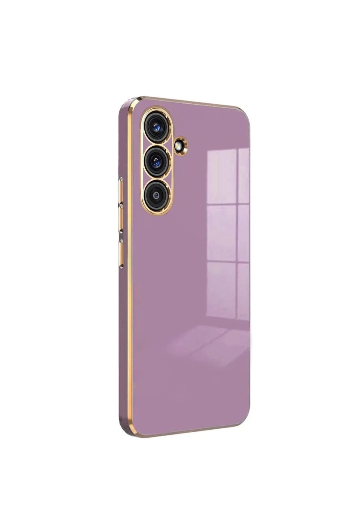 Samsung Galaxy A17 5G Uyumlu Volet Silikon - Mor