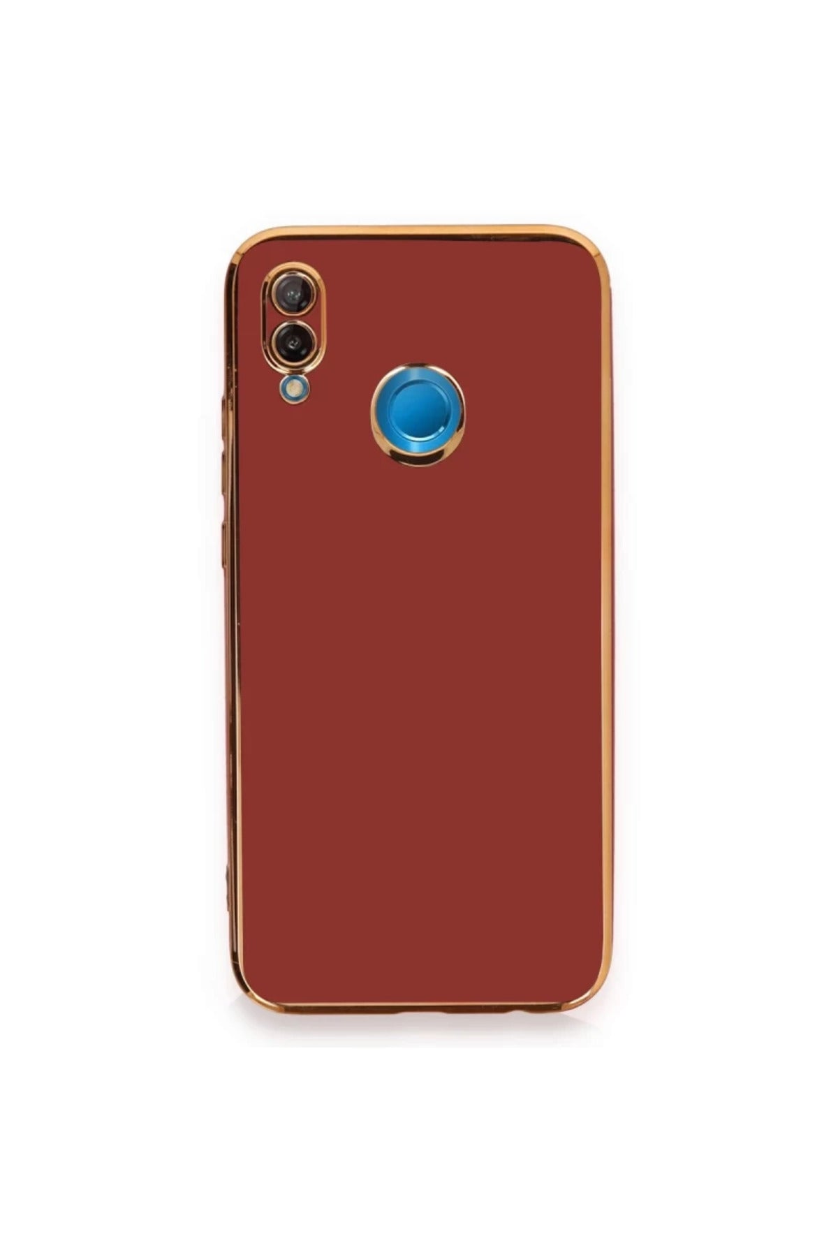 Huawei P20 Lite Uyumlu Kılıf Volet Silikon - Kırmızı