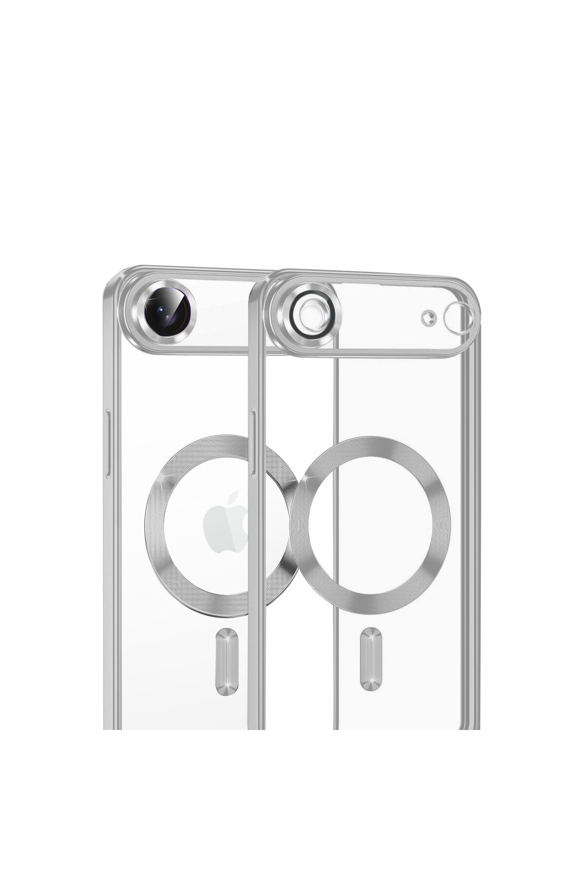 Apple iPhone 17 Air Uyumlu Kross Magneticsafe Kapak - Gümüş