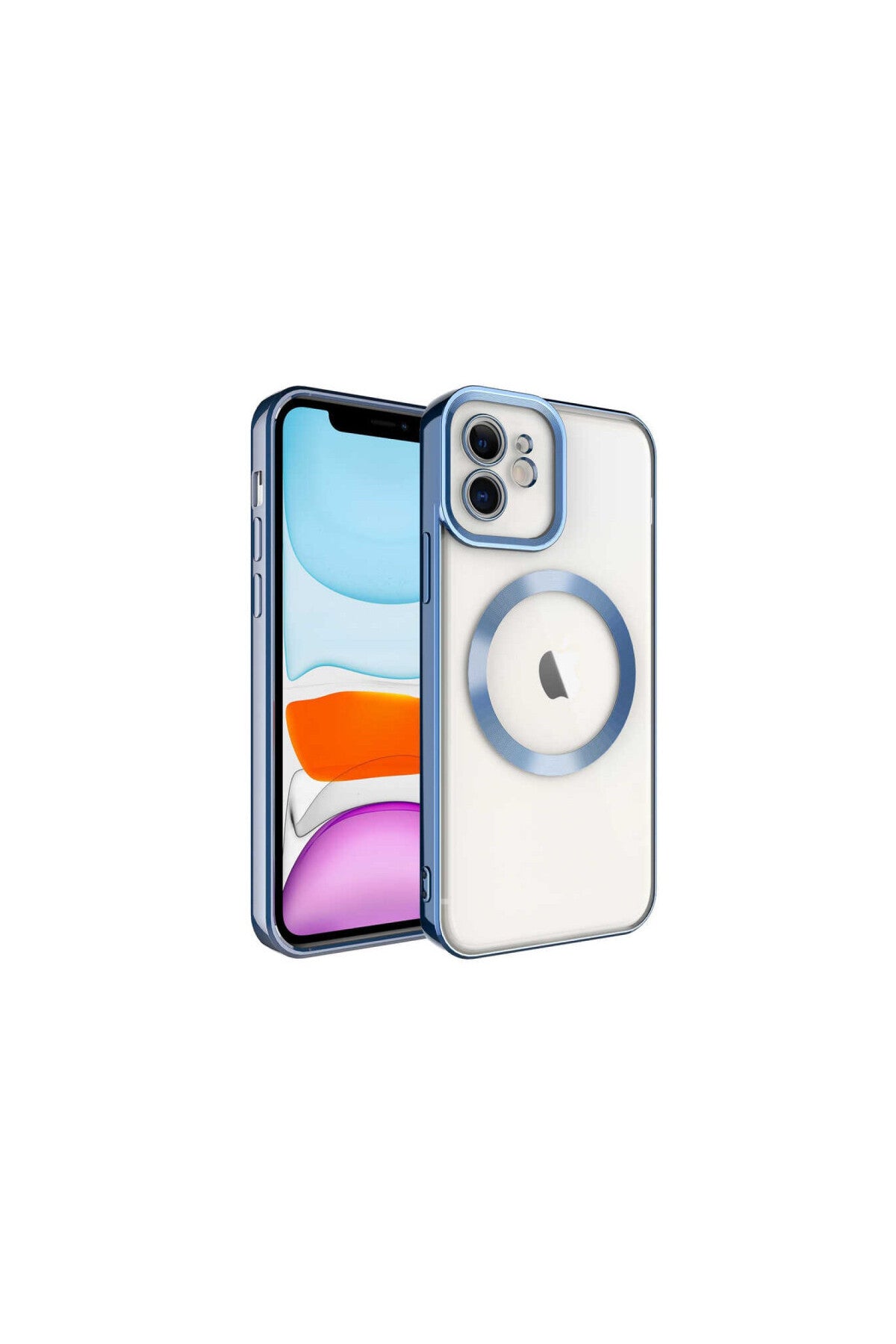 Apple iPhone 11 Uyumlu Kılıf Kross Magneticsafe Kapak - Sierra Blue
