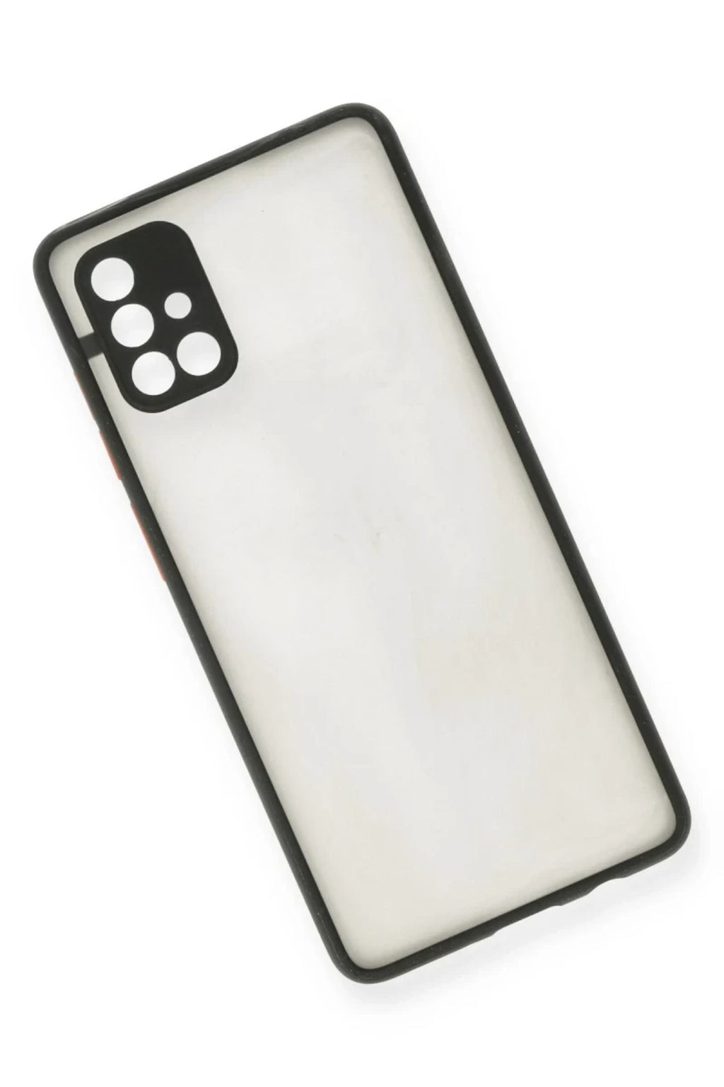 Samsung Galaxy A71 Uyumlu Kılıf Montreal Silikon Kapak - Siyah
