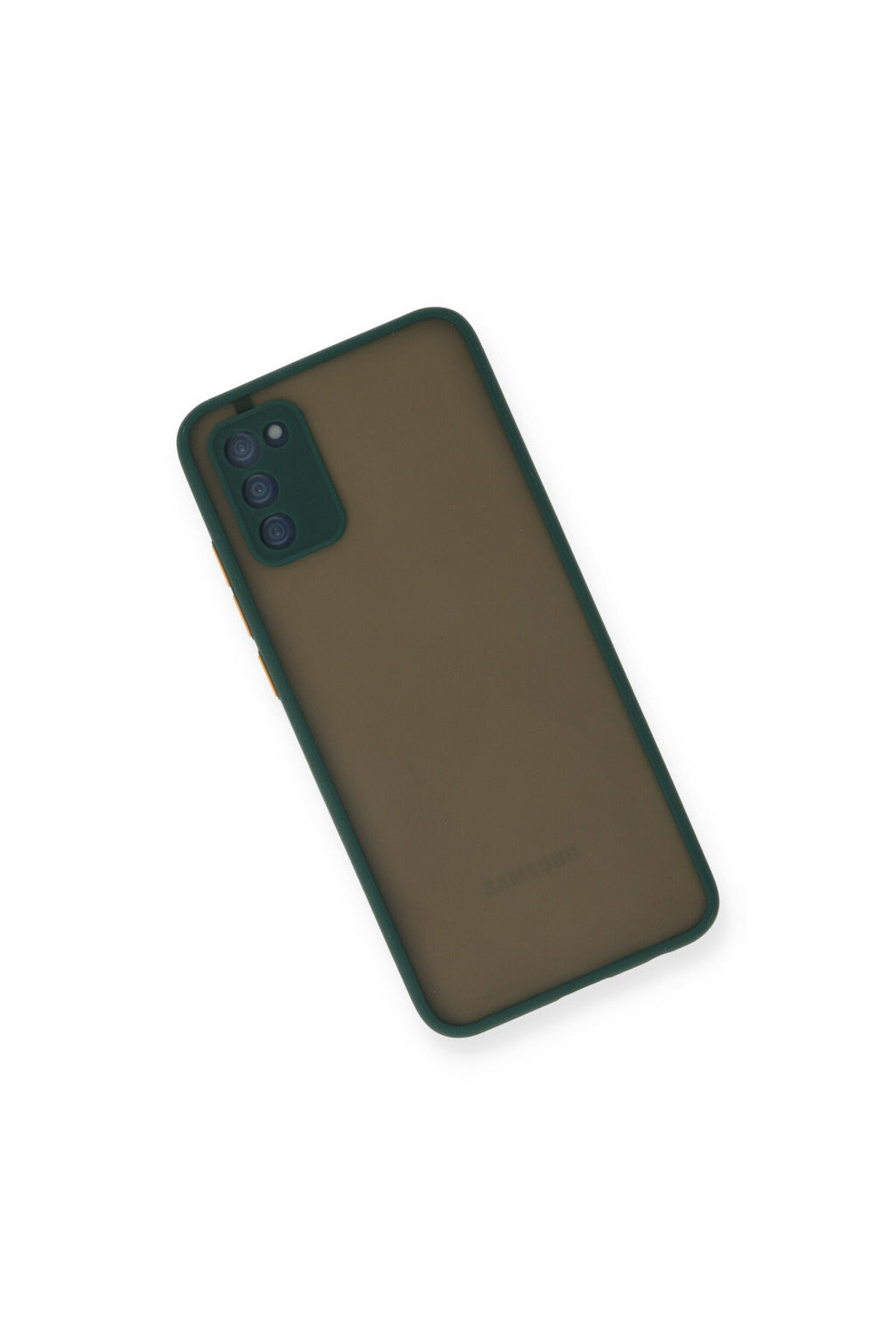 Samsung Galaxy A03S Uyumlu Kılıf Montreal Silikon Kapak - Yeşil