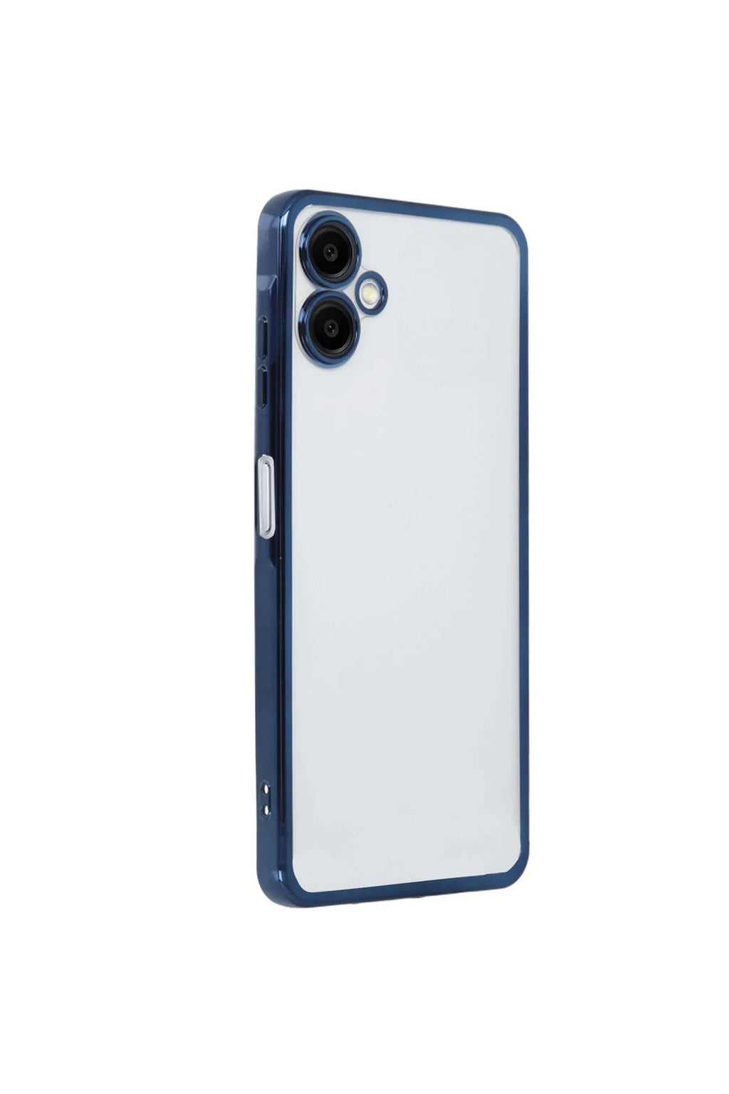 Samsung Galaxy A06 Uyumlu Kılıf Lensli Silikon - Lacivert