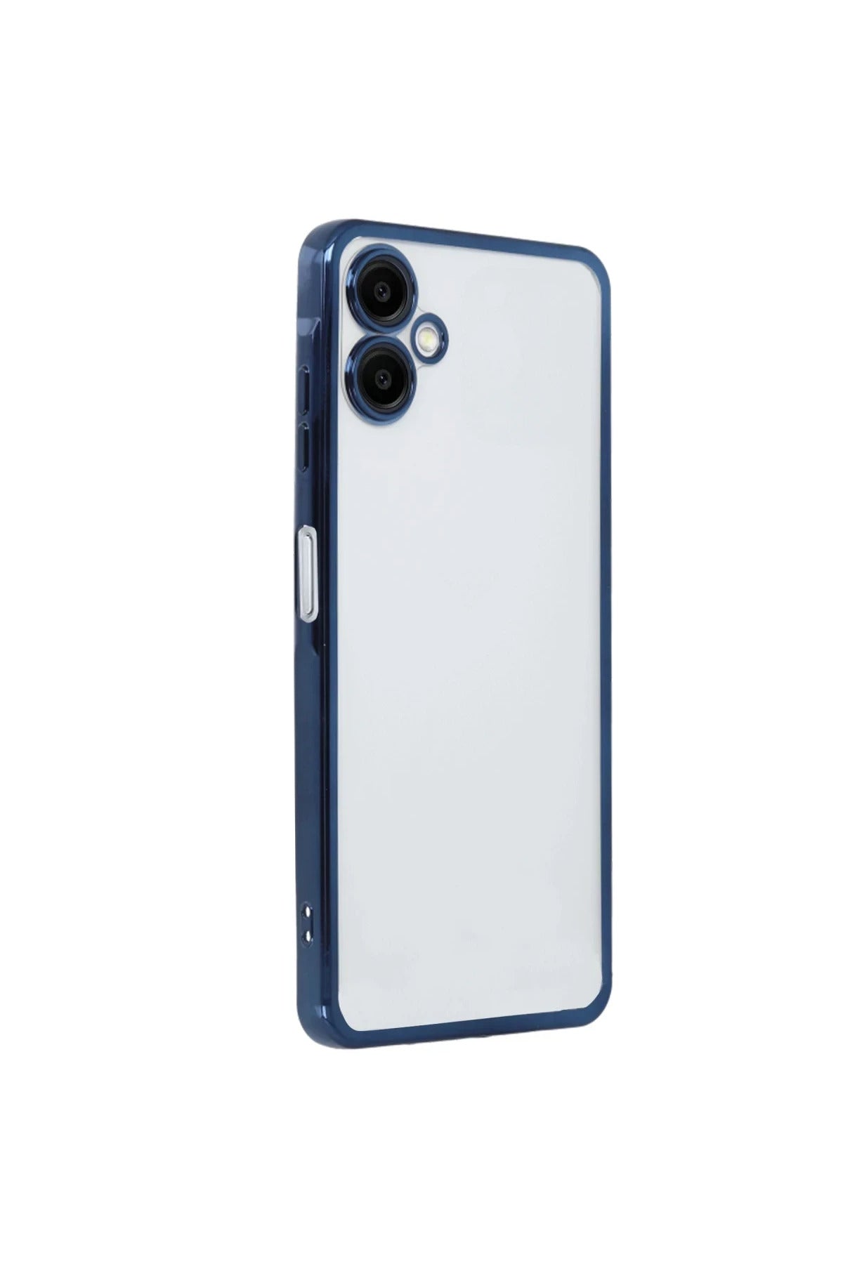 Samsung Galaxy A06 Uyumlu Kılıf Lensli Silikon - Lacivert