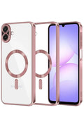 Samsung Galaxy A07 4G Uyumlu Kross Magneticsafe Kapak - Rose
