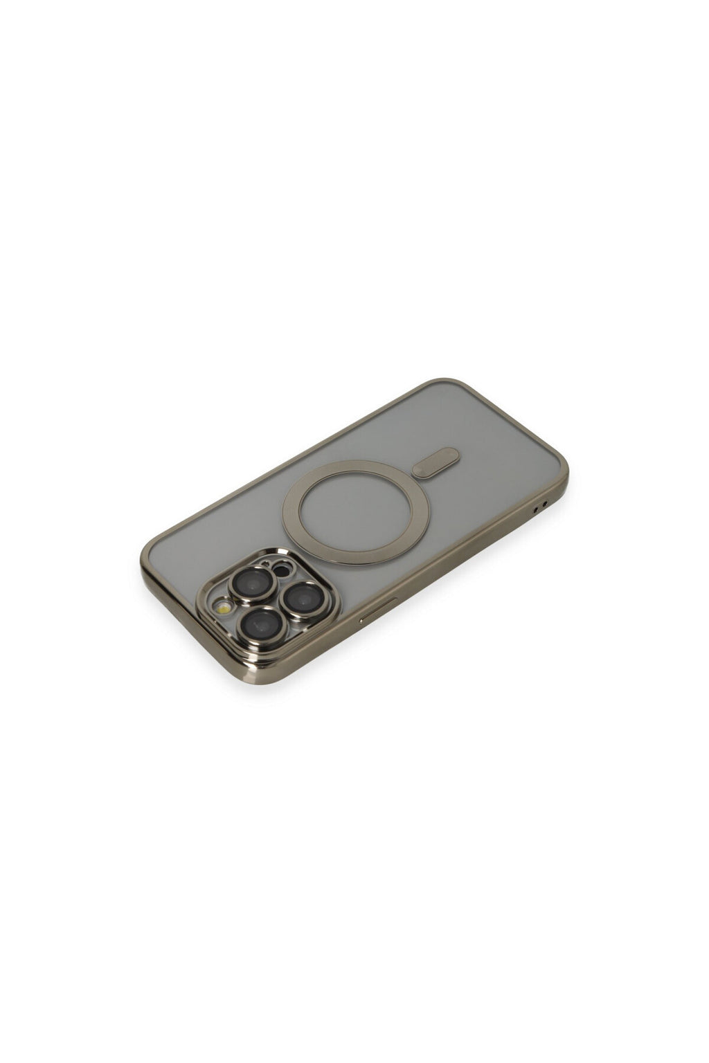 Apple iPhone 14 Pro Max Uyumlu Kılıf Kross Magneticsafe Kapak - Titan Gri