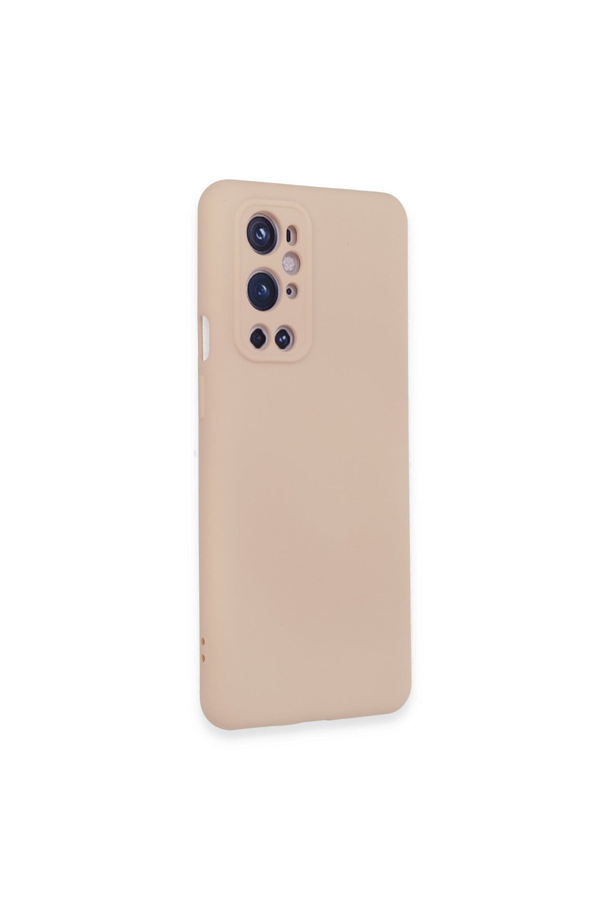 One Plus 9 Pro Kılıf Nano içi Kadife Silikon - Pudra