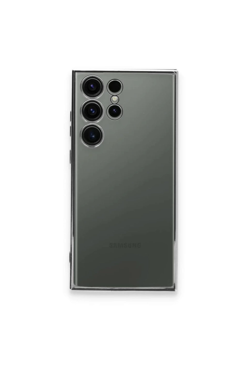 Samsung Galaxy S24 Ultra Uyumlu Kılıf Lensli Silikon - Mor