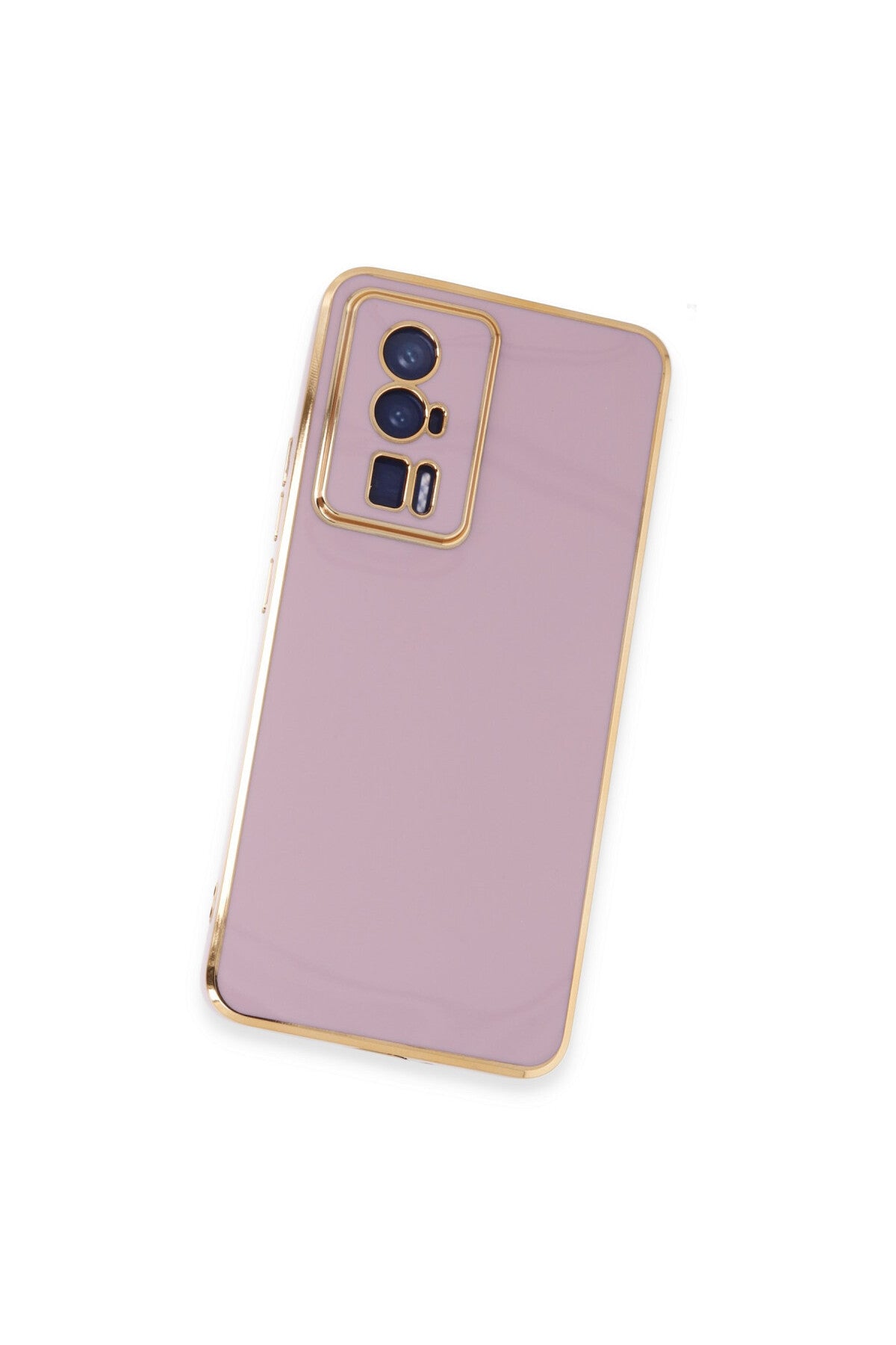 Xiaomi Poco F5 Pro Uyumlu Kılıf Volet Silikon - Mor