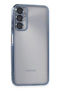 Samsung Galaxy A05S Uyumlu Kılıf Lensli Silikon - Açık Mavi
