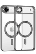 Apple iPhone 17 Air Uyumlu Kross Magneticsafe Kapak - Titan Gri