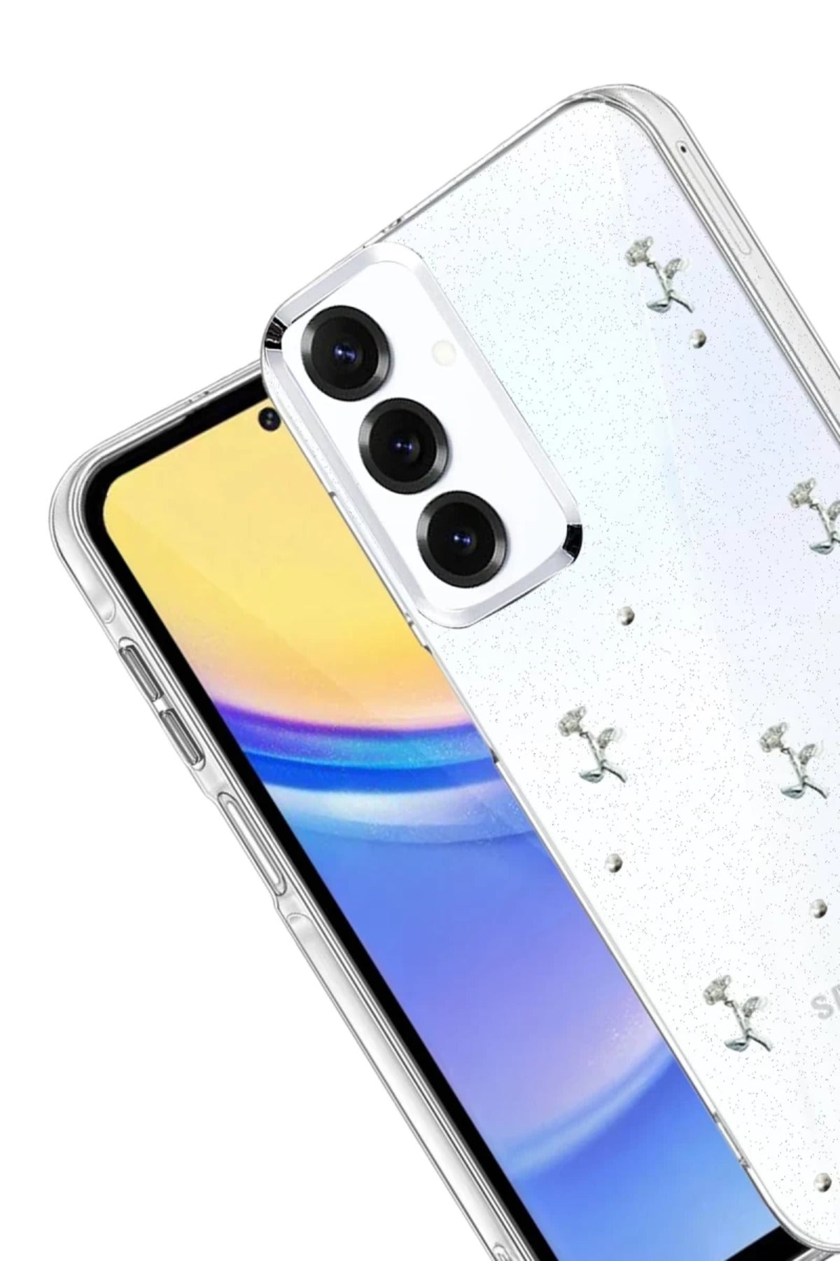 Samsung Galaxy S23 FE Uyumlu Fiyonk Desenli Kapak - Desen 4