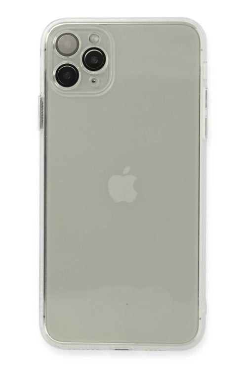 Apple iPhone 11 Pro Max Uyumlu Kılıf Fly Lens Silikon - Şeffaf