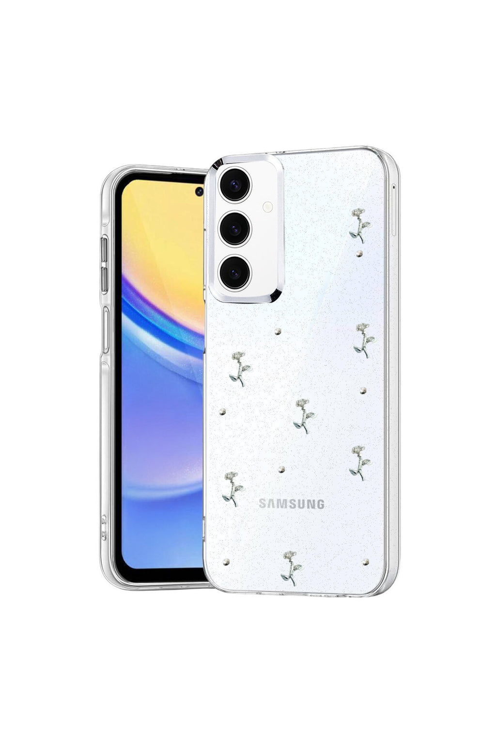 Samsung Galaxy A35 5G Uyumlu Fiyonk Desenli Kapak - Desen 2
