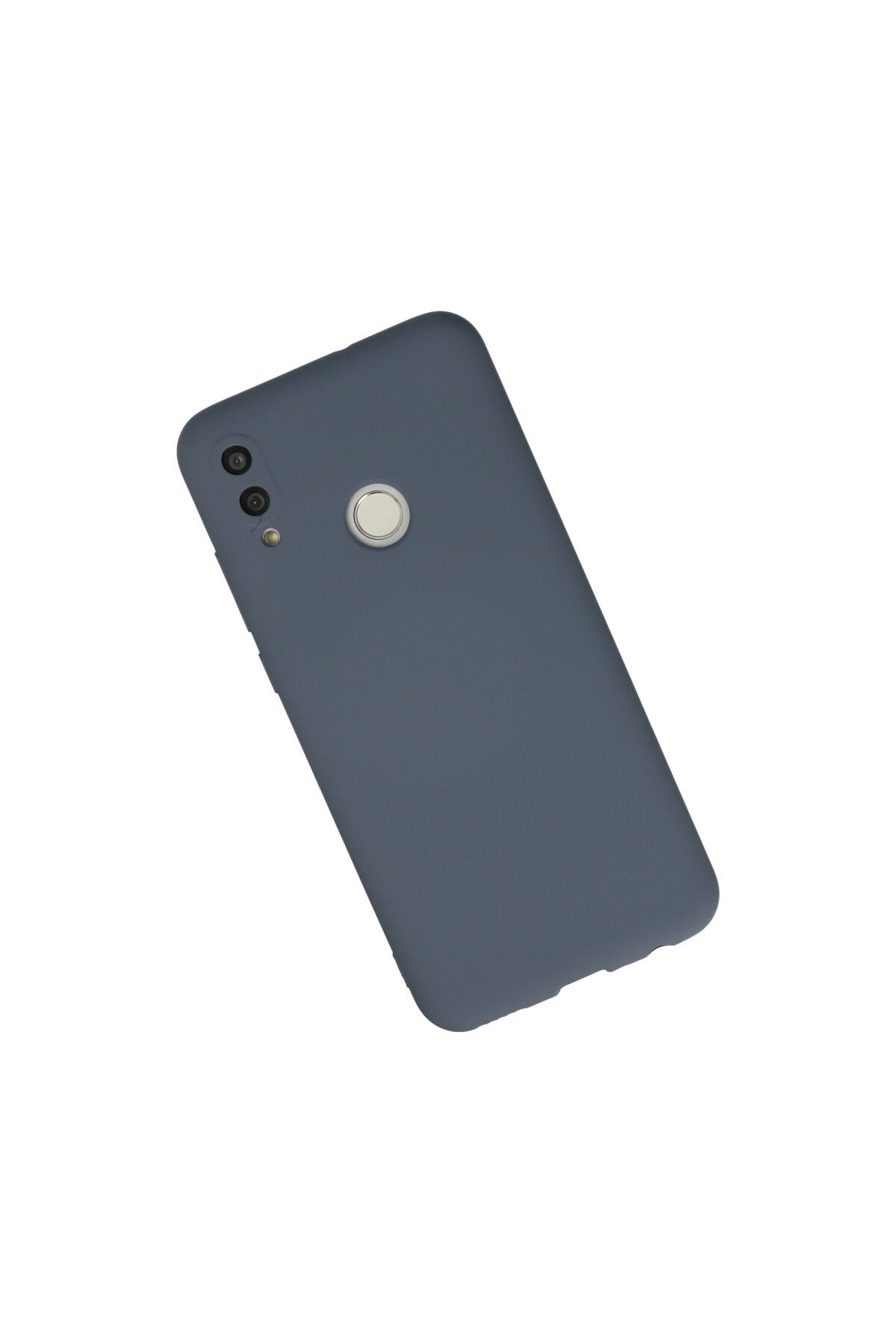 Huawei P Smart 2019 Kılıf Nano içi Kadife Silikon - Gri