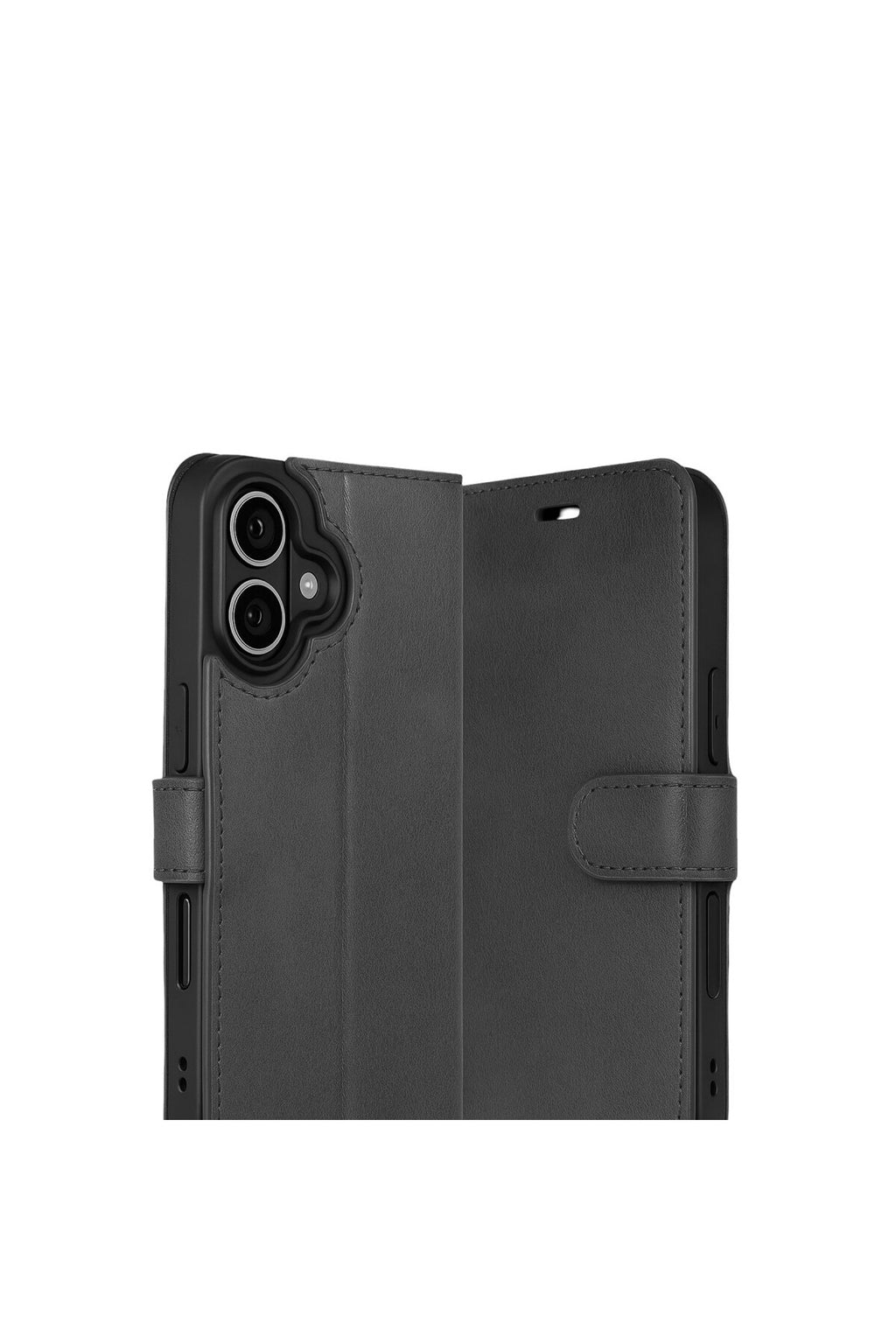 Apple iPhone 17 Uyumlu Trend S Plus Kapaklı Kılıf - Siyah