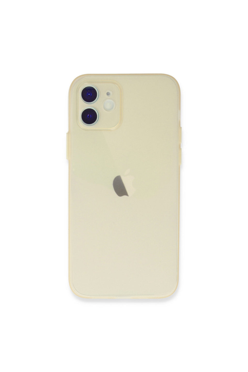 Apple iPhone 12 Uyumlu Kılıf Puma Silikon - Gold