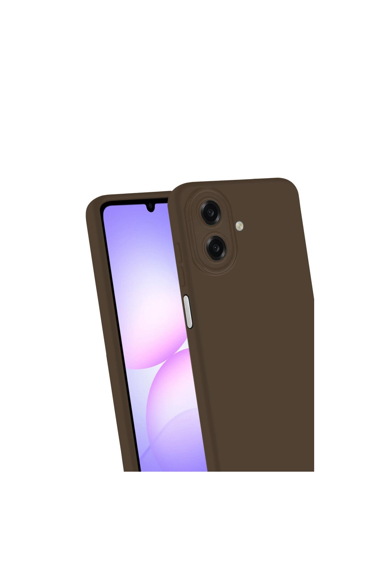 Samsung Galaxy A07 4G Uyumlu First Silikon - Kahverengi