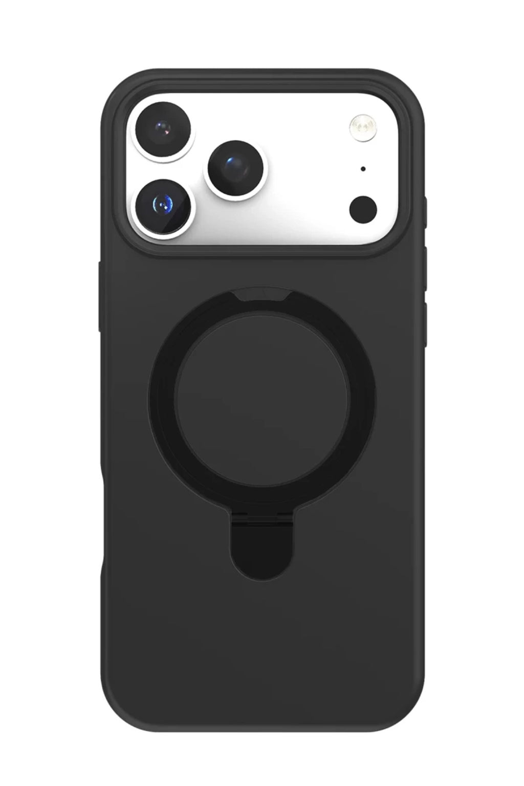 Apple iPhone 17 Pro Max Uyumlu Regal Magsafe Standlı Kapak - Siyah
