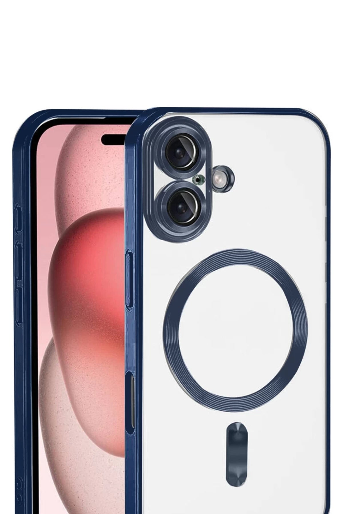 Apple iPhone 17 Uyumlu Kross Magneticsafe Kapak - Lacivert