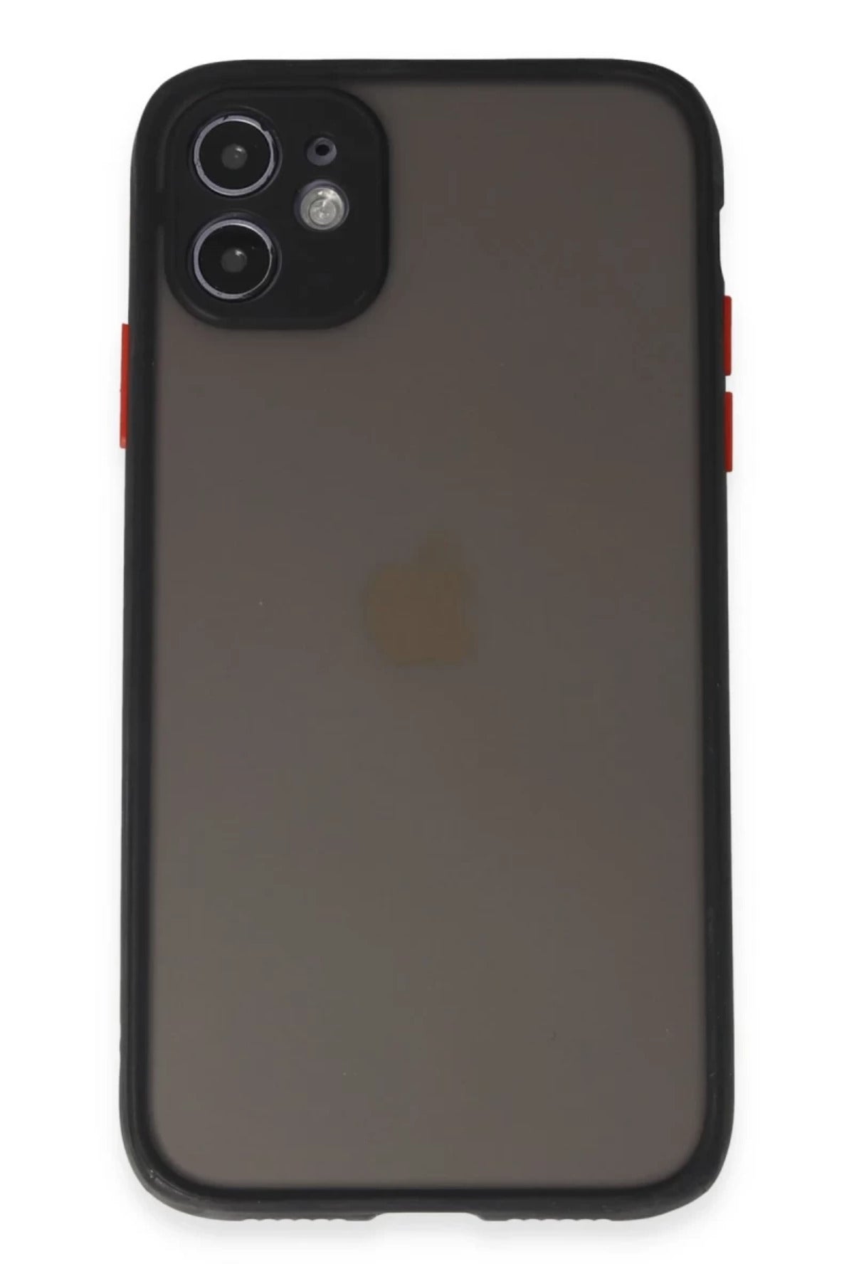 Apple iPhone 11 Uyumlu Kılıf Montreal Silikon Kapak - Siyah