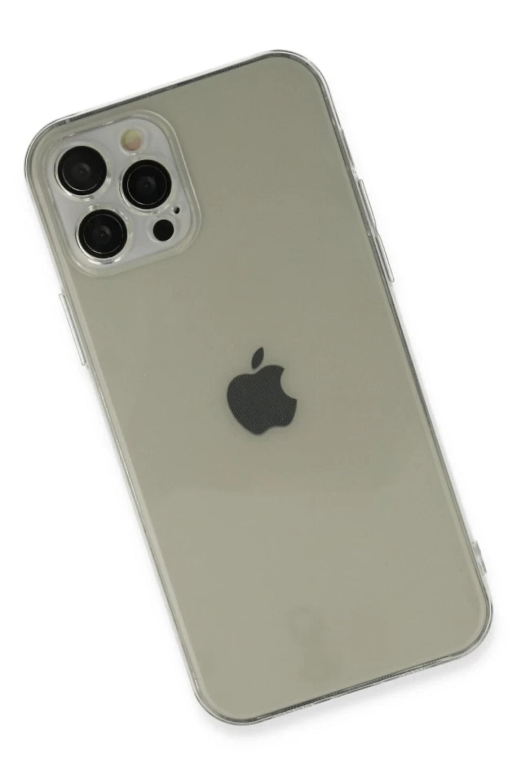 Apple iPhone 12 Pro Uyumlu Kılıf Fly Lens Silikon - Şeffaf