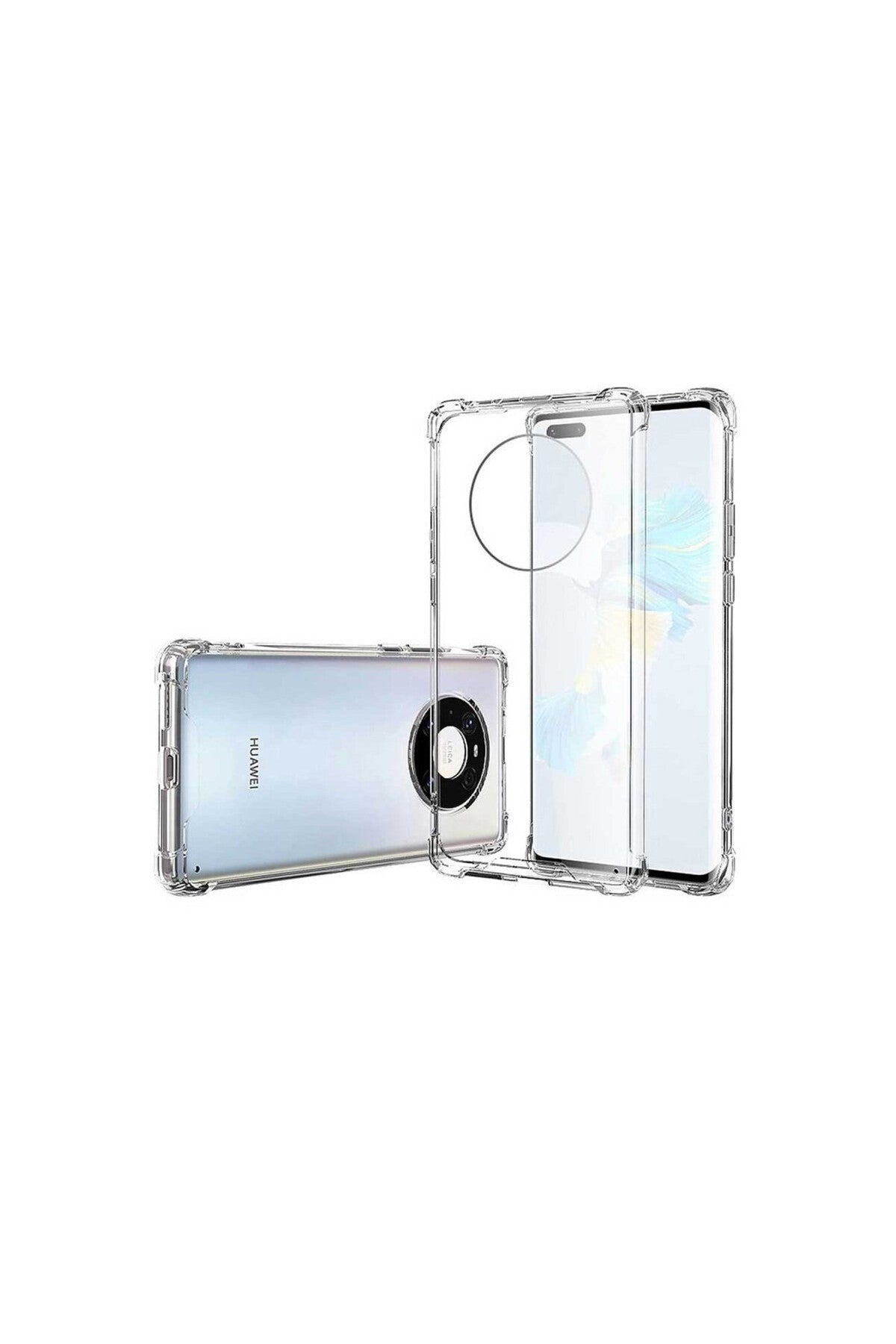Huawei Mate 40 Pro Uyumlu Kılıf Olex Tpu Silikon - Şeffaf