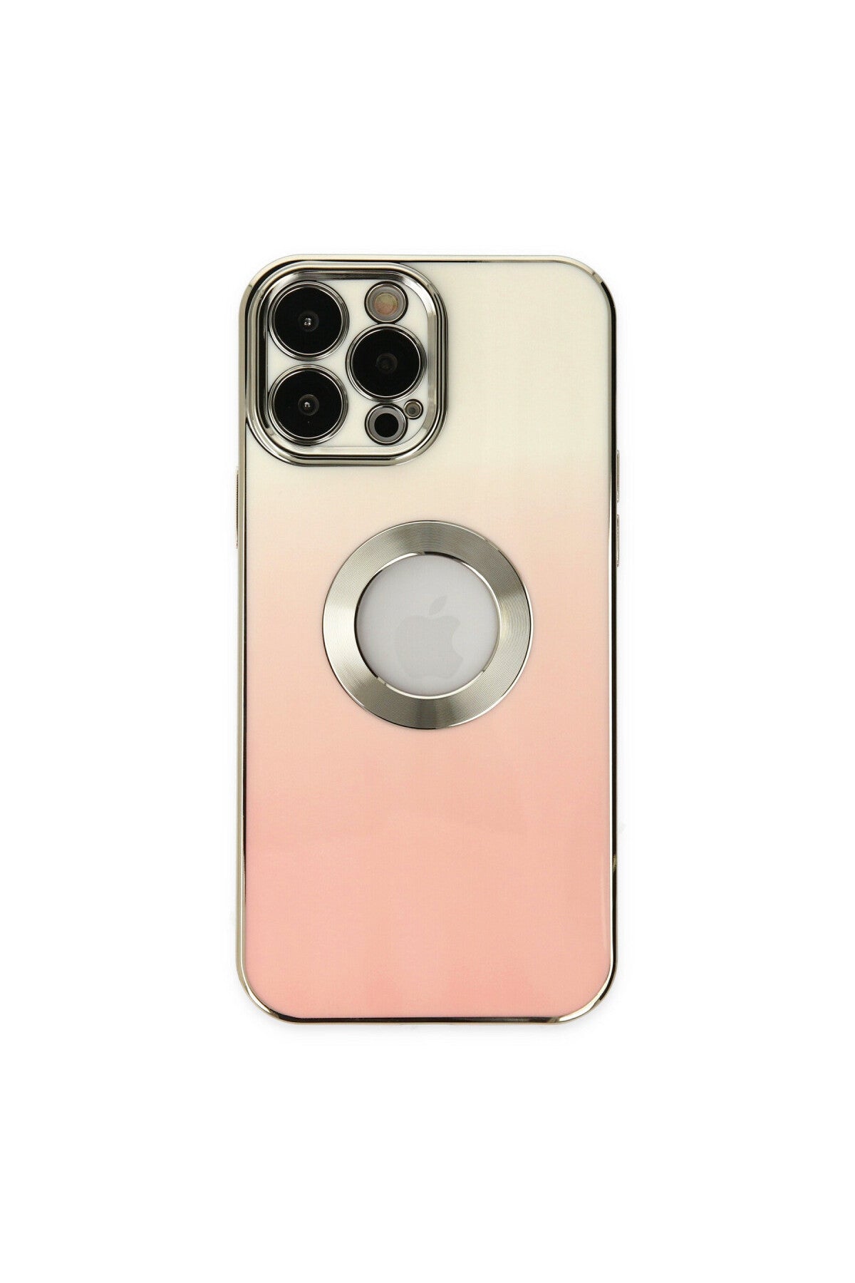 Apple iPhone 13 Pro Max Uyumlu Kılıf Best Silikon - Pembe