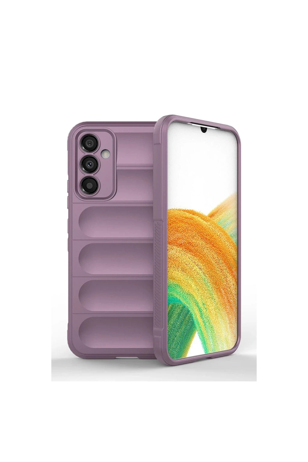 Samsung Galaxy M14 5G Uyumlu Kılıf Optimum Silikon - Mor