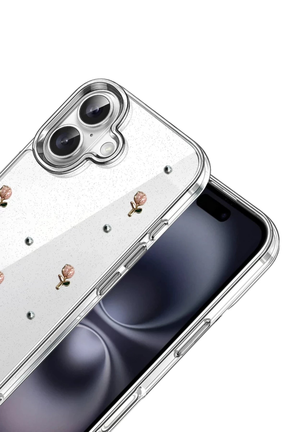 Apple iPhone 17 Uyumlu Fiyonk Desenli Kapak - Desen 6