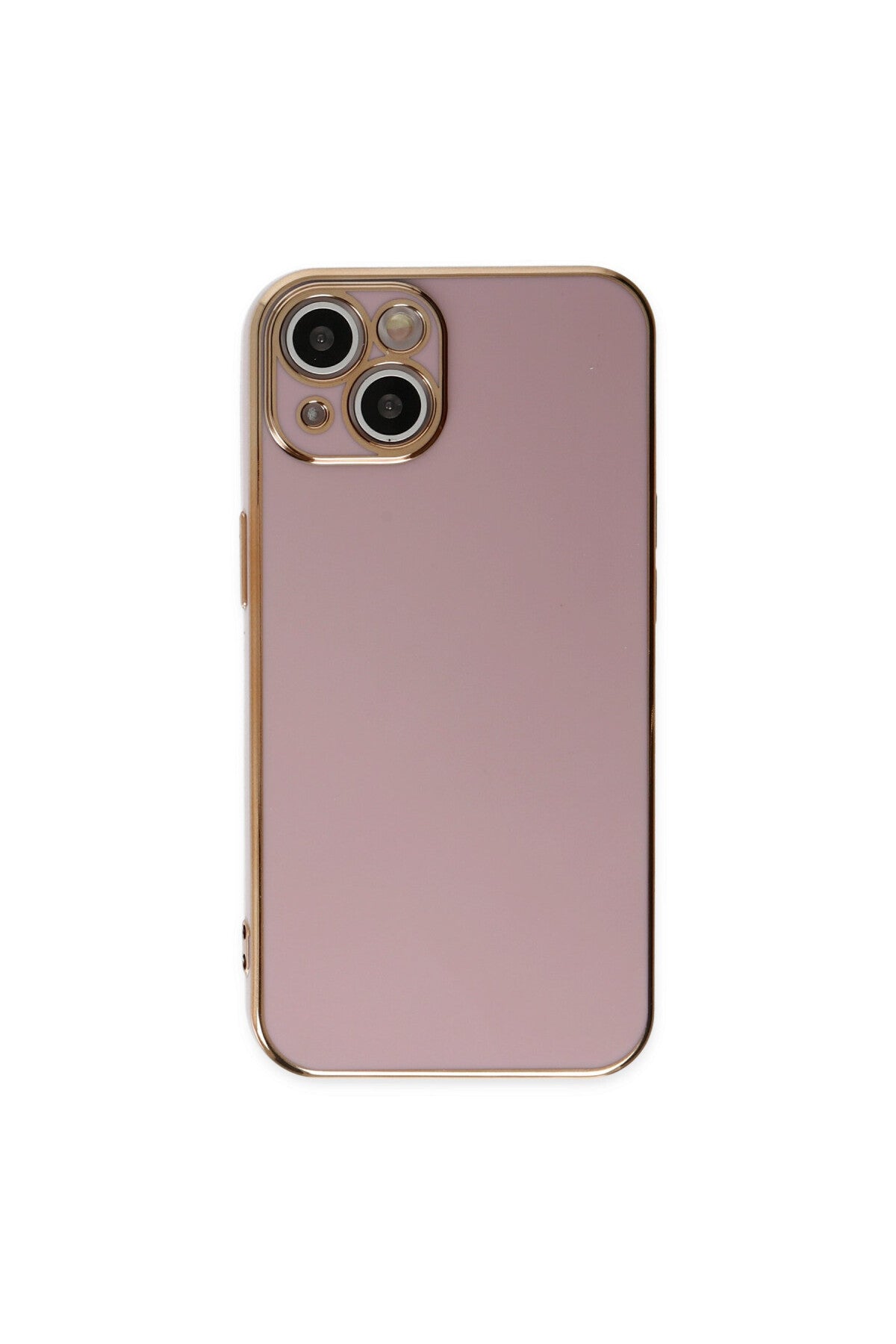 Apple iPhone 14 Uyumlu Kılıf Volet Silikon - Mor