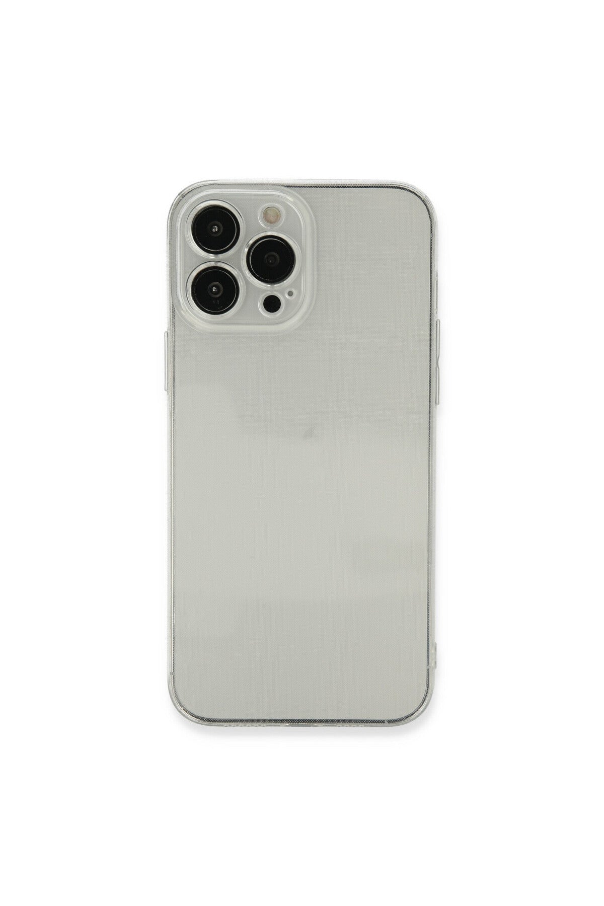 Apple iPhone 13 Pro Max Uyumlu Kılıf Fly Lens Silikon - Şeffaf