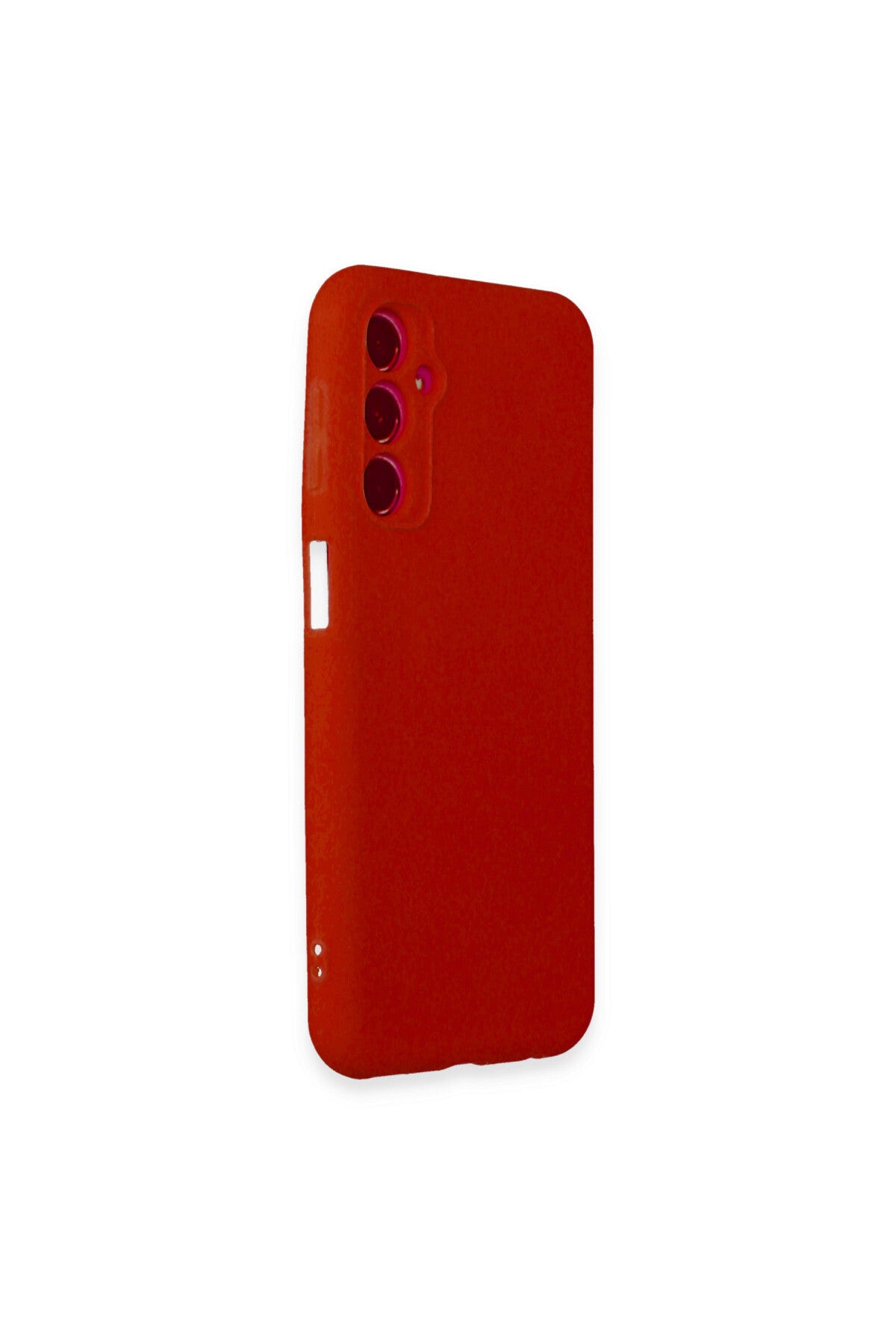 Samsung Galaxy M34 5G Uyumlu Kılıf First Silikon - Kırmızı