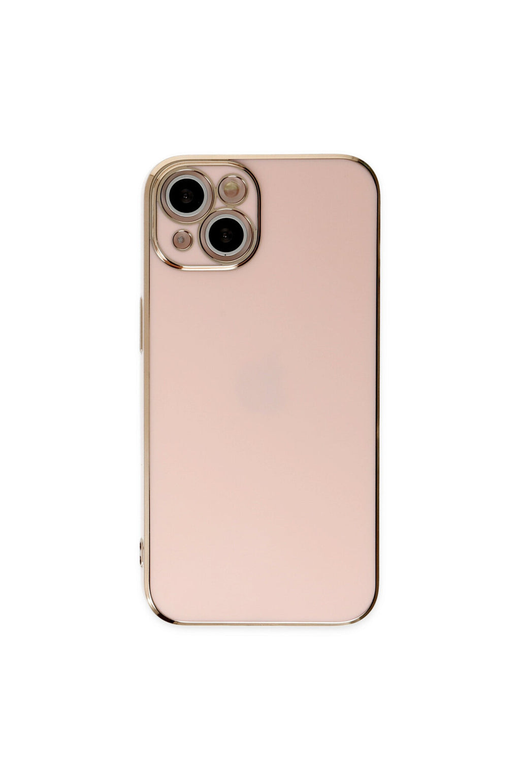 Apple iPhone 14 Uyumlu Kılıf Volet Silikon - Pembe