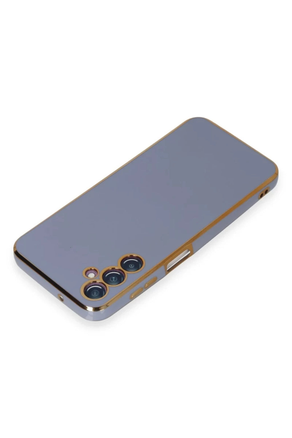 Samsung Galaxy M14 5G Uyumlu Kılıf Volet Silikon - Mavi