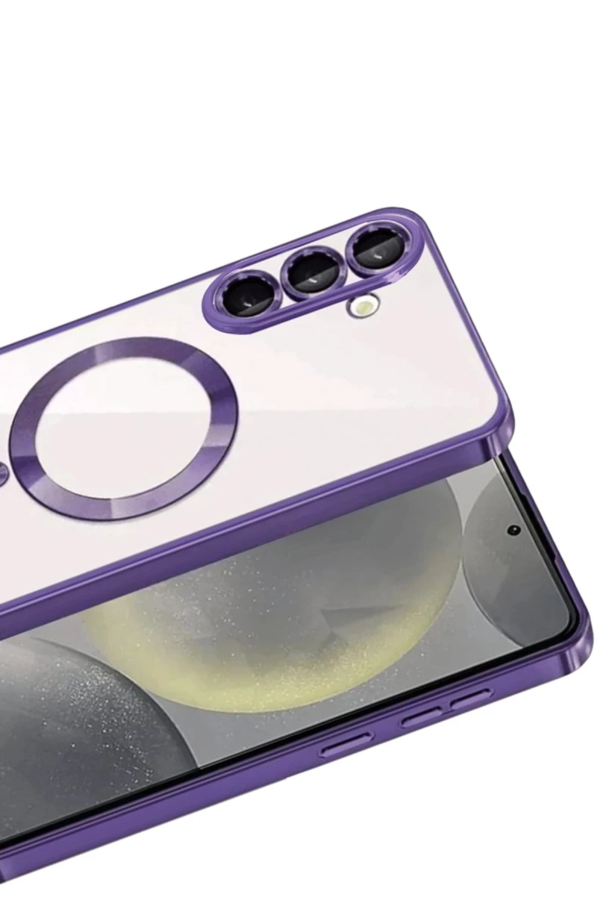 Samsung Galaxy S26 Plus Uyumlu Kross Magneticsafe Kapak - Mor