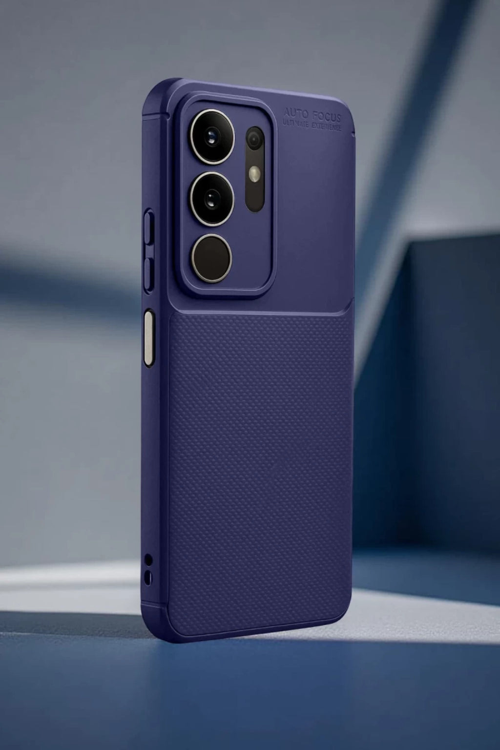 Vivo Y29 4G Uyumlu Auto Focus Karbon Kapak - Lacivert